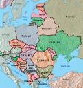Map of Eastern Europe