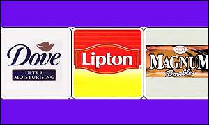 A few Unilever Brands