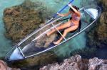 transparent kayak